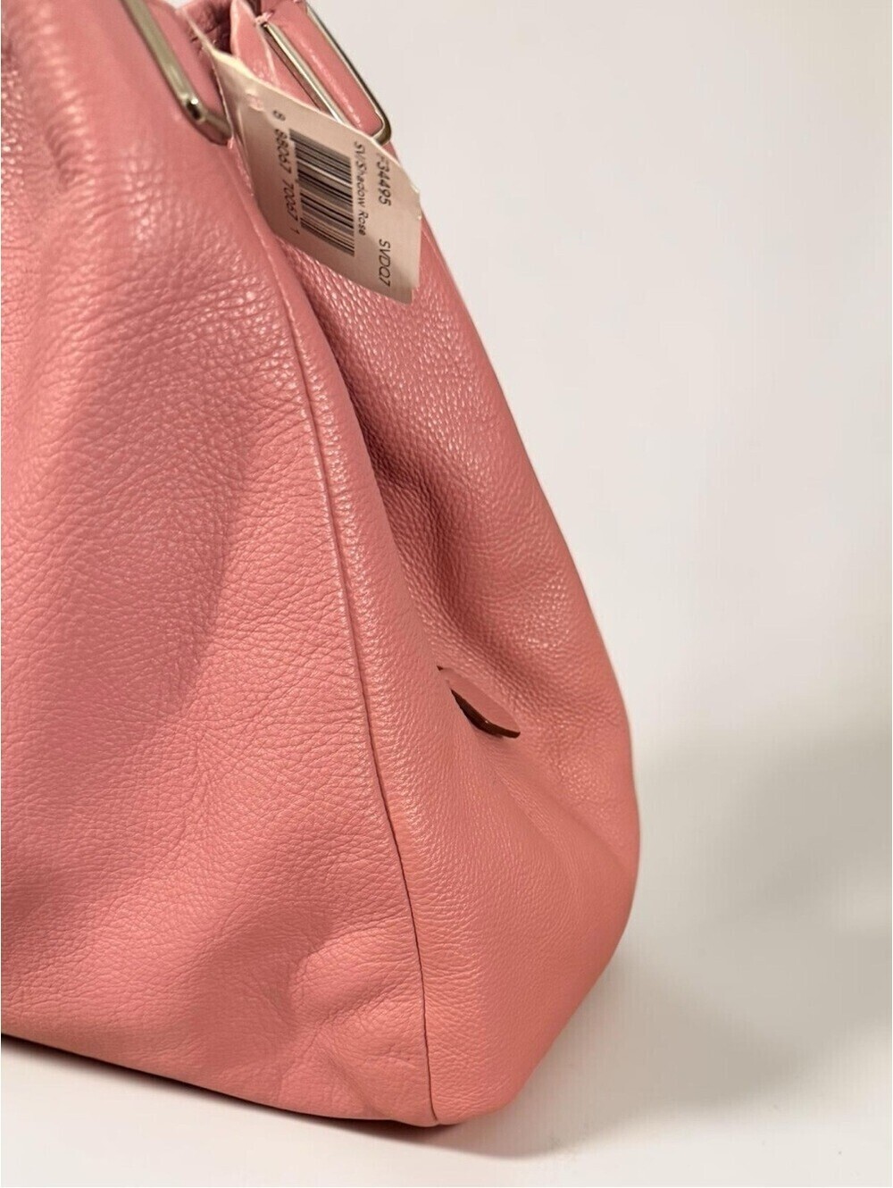 COACH Phoebe Pebbled Leather Shoulder Hand Bag Shadow Rose Pink NWT F34495 - Picture 11 of 16